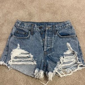 Carmar denim jean shorts